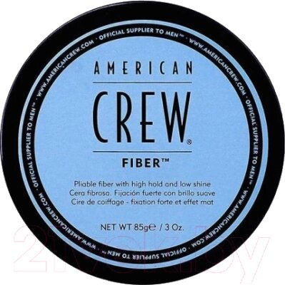 Паста для укладки волос American Crew Fiber Сильной фиксации и низким уровнем блеска от компании Бесплатная доставка по Беларуси - фото 1