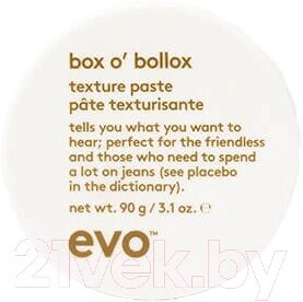 Паста для укладки волос Evo Box O`bollox Texture Paste