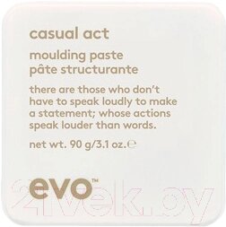 Паста для укладки волос Evo Casual Act Moulding Whip Моделирующая