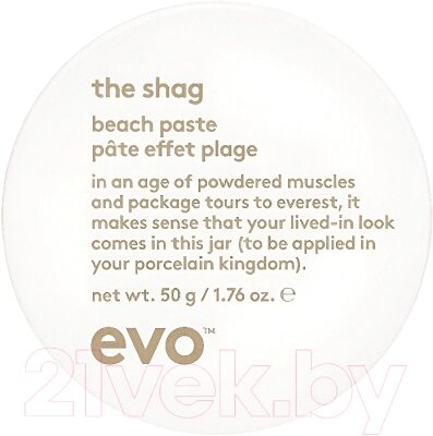 Паста для укладки волос Evo The Shag Beach Paste Текстурирующая от компании Бесплатная доставка по Беларуси - фото 1