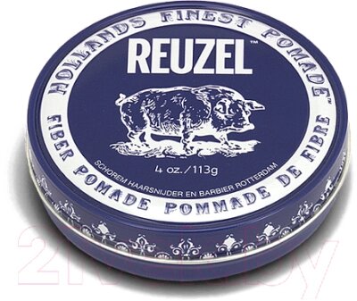 Паста для укладки волос Reuzel Fiber Pomade от компании Бесплатная доставка по Беларуси - фото 1