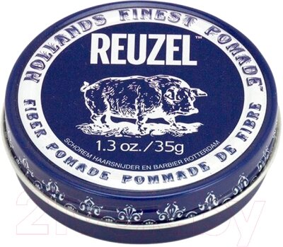 Паста для укладки волос Reuzel Fiber Pomade от компании Бесплатная доставка по Беларуси - фото 1