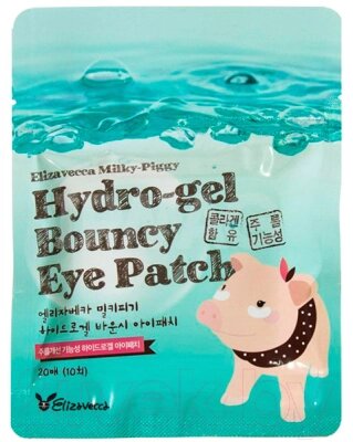 Патчи под глаза Elizavecca Milky Piggy Pure Hydro Gel Bouncy Eye Patch от компании Бесплатная доставка по Беларуси - фото 1