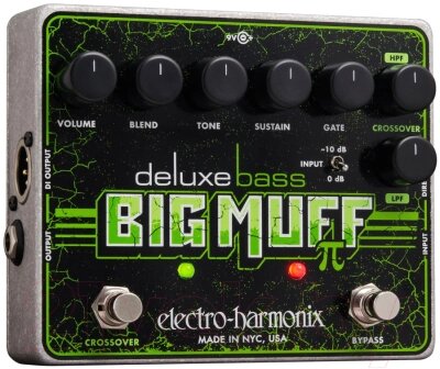 Педаль электрогитарная Electro-Harmonix Deluxe Bass Big Muff Pi от компании Бесплатная доставка по Беларуси - фото 1