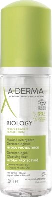 Пенка для умывания A-Derma Biology Дерматологическая очищающая от компании Бесплатная доставка по Беларуси - фото 1