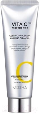 Пенка для умывания Missha Vita C Plus Clear Complexion Foaming Cleanser от компании Бесплатная доставка по Беларуси - фото 1