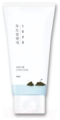 Пенка для умывания Round Lab 1025 Dokdo Cleanser легкая с морской водой от компании Бесплатная доставка по Беларуси - фото 1