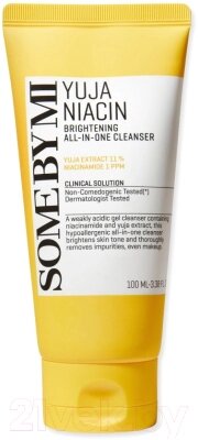 Пенка для умывания Some By Mi Yuja Niacin All-In-One Cleanser Мультифункциональная от компании Бесплатная доставка по Беларуси - фото 1