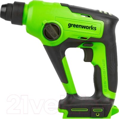 Перфоратор Greenworks G24HD бесщеточный 1.2Дж 24V / 3803107 от компании Бесплатная доставка по Беларуси - фото 1