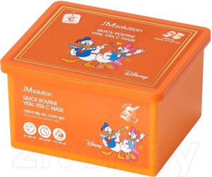 Набор масок для лица JMsolution Disney Quick Routine Vita C Mask Осветляющие