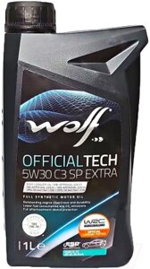 Моторное масло WOLF OfficialTech 5W30 SP Extra / 65648/1