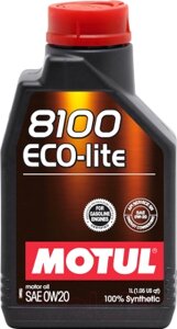 Моторное масло Motul 8100 Eco-lite 0W20 / 108534