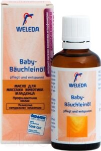 Косметическое масло детское Weleda Для массажа животиков младенцев
