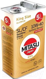 Моторное масло Mitasu Universal SL/CF 10W40 / MJ-125-5