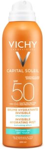 Спрей солнцезащитный Vichy Вуаль Capital Soleil увлажняющий для тела SPF50+