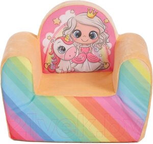 Кресло-игрушка Тутси Принцесса с единорогом / 724-2021