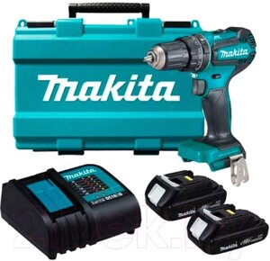 Профессиональная дрель-шуруповерт Makita DHP485SYE