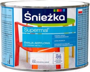 Эмаль Sniezka Supermal акриловая