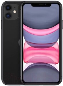 Смартфон Apple iPhone 11 64GB 2AMWLT2 восстановленный Breezy Грейд A (черный)