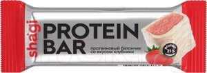 Набор протеиновых батончиков ProteinRex Shagi со вкусом клубники