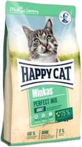 Сухой корм для кошек Happy Cat Minkas Perfect Mix Домашняя птица, рыба и ягненок / 70416