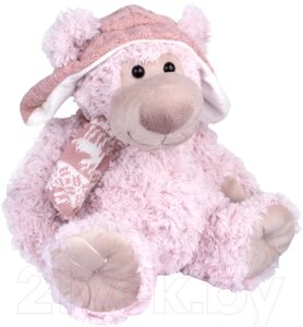 Мягкая игрушка Weihai Мишка в шапке с шарфом / ST8123АА
