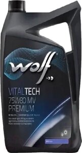 Трансмиссионное масло WOLF VitalTech 75W80 Multi Vehicle Premium / 2219/1