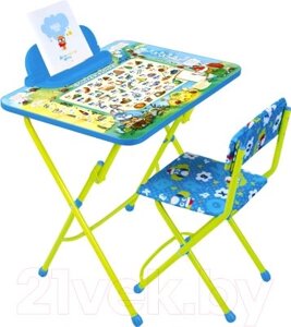 Комплект мебели с детским столом Ника КУ2/ВА Веселая азбука