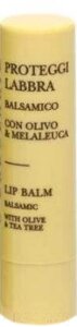 Бальзам для губ L'Erbolario Защитный с оливковым маслом и маслом чайного дерева