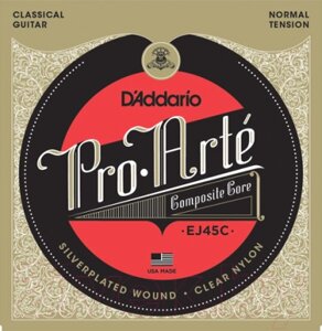 Струны для классической гитары D'Addario EJ-45C