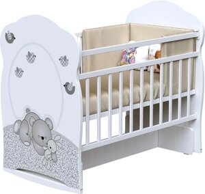 Детская кроватка VDK Sleppy колесо-качалка с маятником