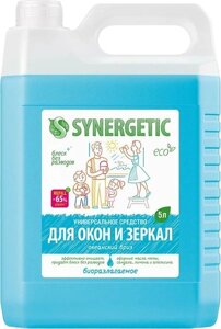 Средство для мытья стекол Synergetic Биоразлагаемое. Океанский бриз