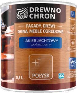 Лак яхтный Drewnochron Jachtowy Полуматовый
