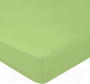 Простыня Luxsonia Поплин на резинке 120x200 / Мр0040-16