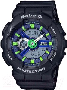 Часы наручные женские Casio BA-110PP-1A