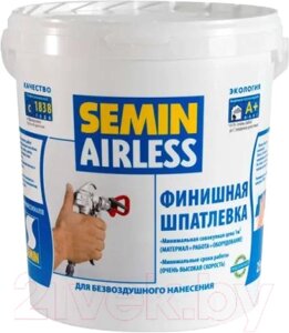 Шпатлевка готовая Semin Airless Classic для безвоздушного нанесения