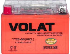 Мотоаккумулятор VOLAT YTX9-BS iGEL L+