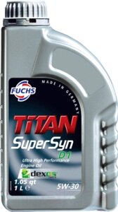 Моторное масло Fuchs Titan Supersyn D1 5W30 601425622/602014177