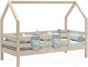 Стилизованная кровать детская Мебельград Соня с надстройкой