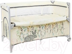 Кровать-манеж Amarobaby Transform Flora / AMARO-26TrF/03