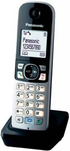 Дополнительная телефонная трубка Panasonic KX-TGA681RUB