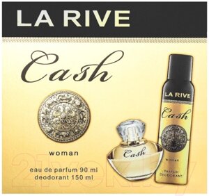 Парфюмерный набор La Rive Cash Woman Парфюмерная вода 90мл + дезодорант 150мл