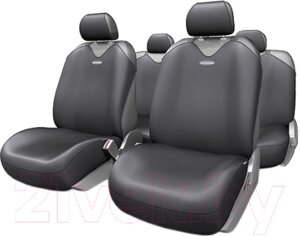 Комплект чехлов для сидений Autoprofi R-1 Sport Plus R-902P BK