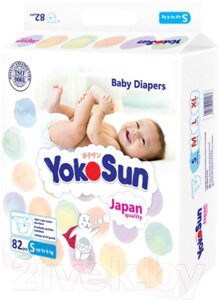 Подгузники детские YokoSun На липучках размер S до 6кг