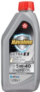 Моторное масло Texaco Havoline Ultra S 5W40 / 801339NKE