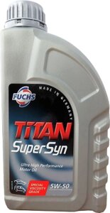 Моторное масло Fuchs Titan Supersyn 5W50 / 600640545