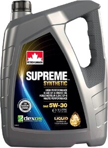 Моторное масло Petro-Canada Supreme Synthetic 5W30/ MOSYN53C20