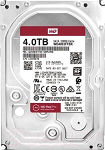 Жесткий диск Western Digital Sata-III Original Red Pro 4TB (WD4003FFBX)