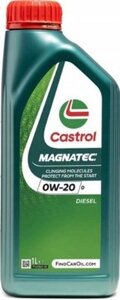 Моторное масло Castrol Magnatec 0W20 D / 15F5E5