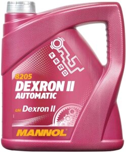 Трансмиссионное масло Mannol ATF Dexron II D / MN8205-4